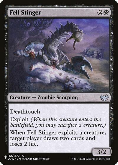 Fell Stinger (The List) Near Mint