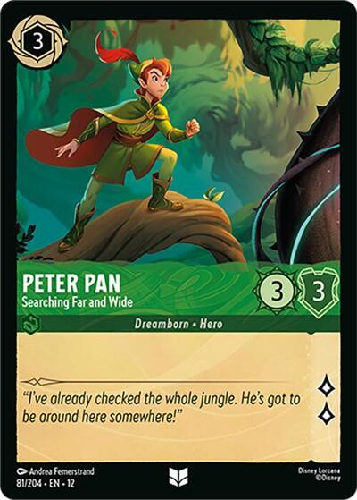 Peter Pan - Searching Far and Wide (Wilds Unknown) Near Mint