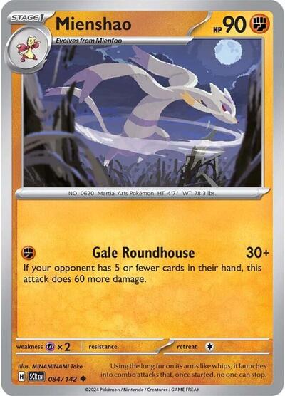 Mienshao (SV07: Stellar Crown) Near Mint