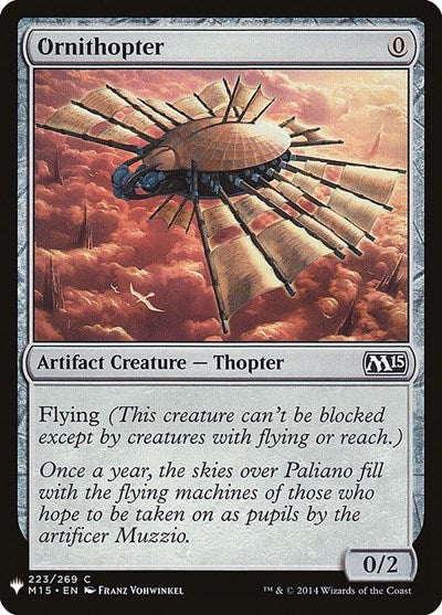 Ornithopter (Mystery Booster) Light Play