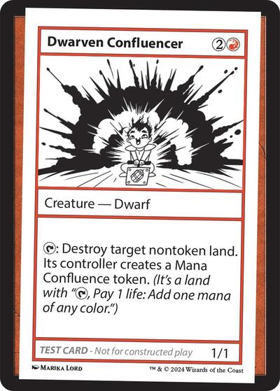 Dwarven Confluencer (Mystery Booster 2 Playtest Cards) Near Mint