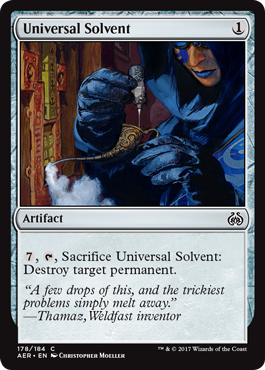 Universal Solvent (Aether Revolt) Light Play Foil