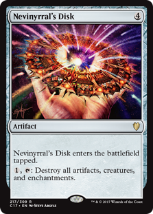 Nevinyrral's Disk (Commander 2017) Light Play