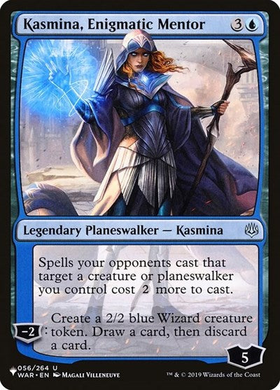 Kasmina, Enigmatic Mentor (The List) Near Mint