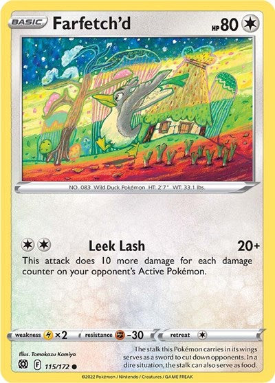 Farfetch'd (SWSH09: Brilliant Stars) Near Mint Reverse Holofoil