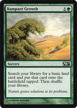 Rampant Growth (Magic 2012 Core Set) Light Play