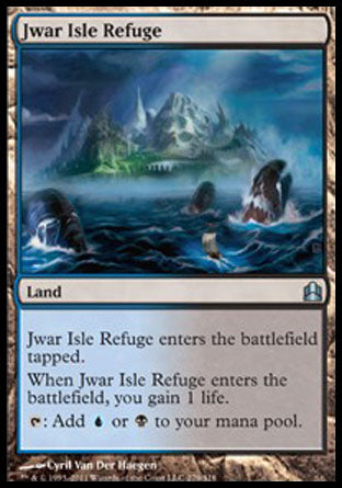 Jwar Isle Refuge (Commander) Light Play