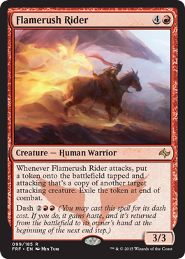 Flamerush Rider (Fate Reforged) Near Mint
