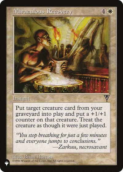 Miraculous Recovery (The List) Near Mint