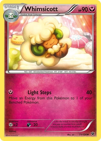 Whimsicott (XY - Fates Collide) Near Mint