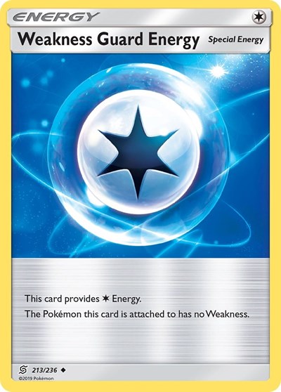 Weakness Guard Energy (SM - Unified Minds) Near Mint Reverse Holofoil