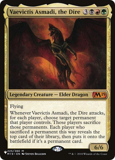 Vaevictis Asmadi, the Dire (The List) Light Play