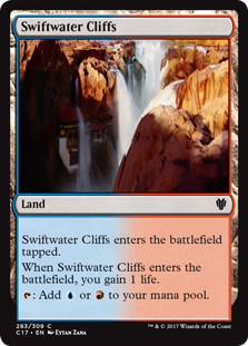 Swiftwater Cliffs (Commander 2017) Light Play