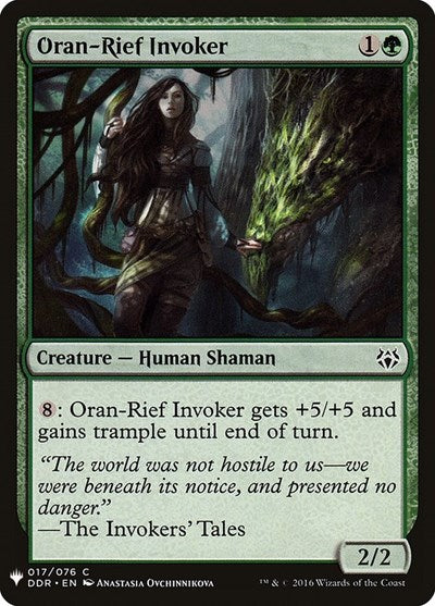 Oran-Rief Invoker (Mystery Booster) Light Play