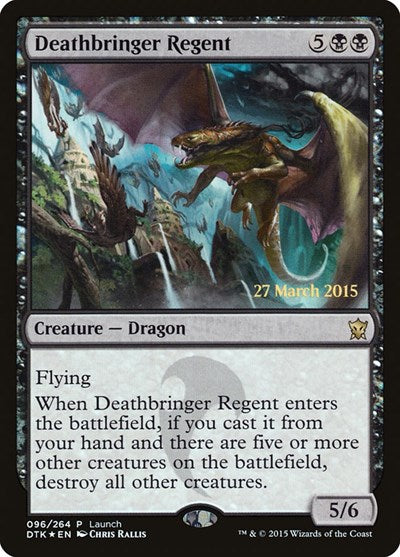 Deathbringer Regent (Promos: Launch Party and Release Event) Light Play Foil