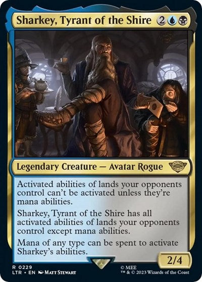 Sharkey, Tyrant of the Shire (Universes Beyond: The Lord of the Rings: Tales of Middle-earth) Near Mint
