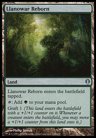 Llanowar Reborn (Archenemy) Light Play