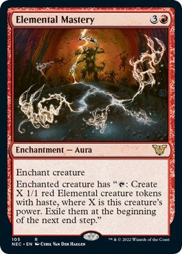 Elemental Mastery (Commander: Kamigawa: Neon Dynasty) Light Play