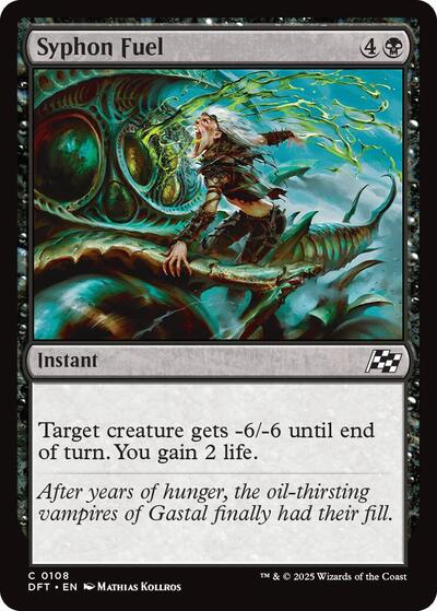 Syphon Fuel (Aetherdrift) Near Mint Foil