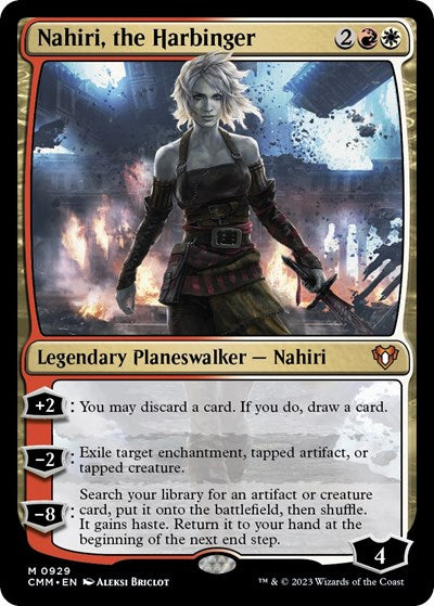 Nahiri, the Harbinger (Commander Masters) Near Mint