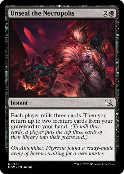 Unseal the Necropolis (March of the Machine) Light Play Foil