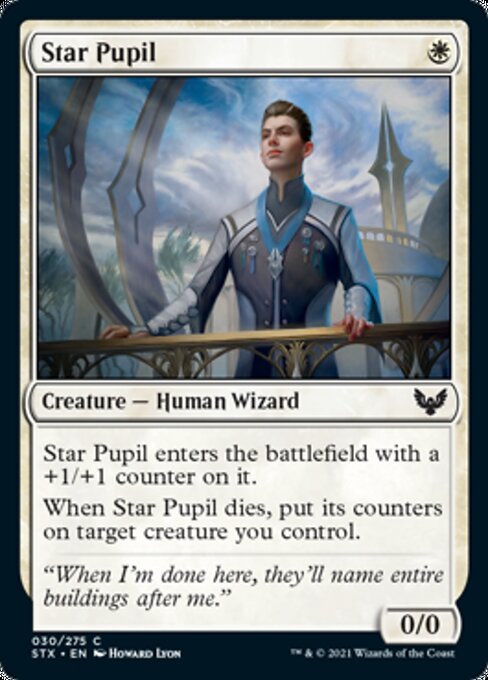 Star Pupil (Strixhaven) Light Play Foil