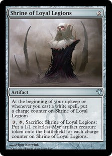 Shrine of Loyal Legions (Modern Event Deck 2014) Light Play