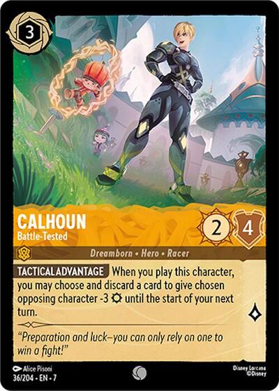 Calhoun - Battle-Tested (Archazia's Island) Near Mint Cold Foil