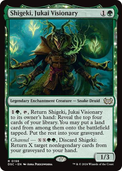 Shigeki, Jukai Visionary (Commander: Duskmourn: House of Horror) Light Play