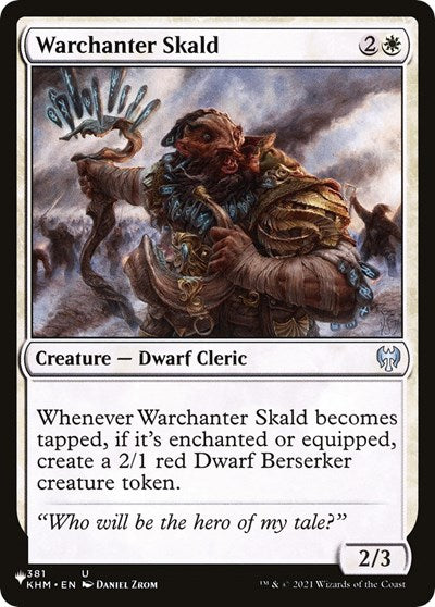 Warchanter Skald (The List) Light Play