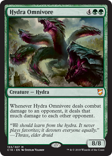 Hydra Omnivore (Commander 2018) Light Play