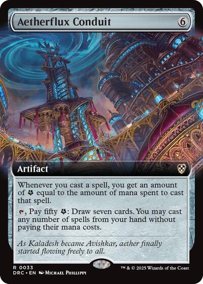 Aetherflux Conduit (Extended Art) (Commander: Aetherdrift) Near Mint