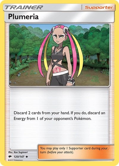 Plumeria (SM - Burning Shadows) Near Mint