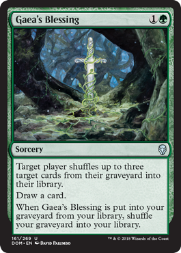 Gaea's Blessing (Dominaria) Near Mint