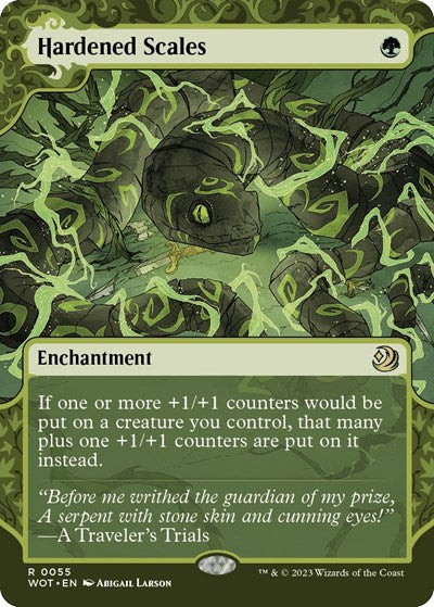 Hardened Scales (Wilds of Eldraine: Enchanting Tales) Near Mint