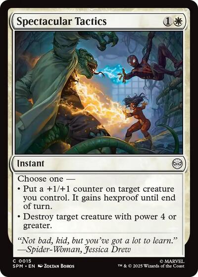 Spectacular Tactics (Marvel's Spider-Man) Near Mint Foil