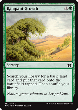Rampant Growth (Modern Masters 2015) Light Play