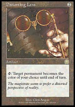 Distorting Lens (Mercadian Masques) Light Play