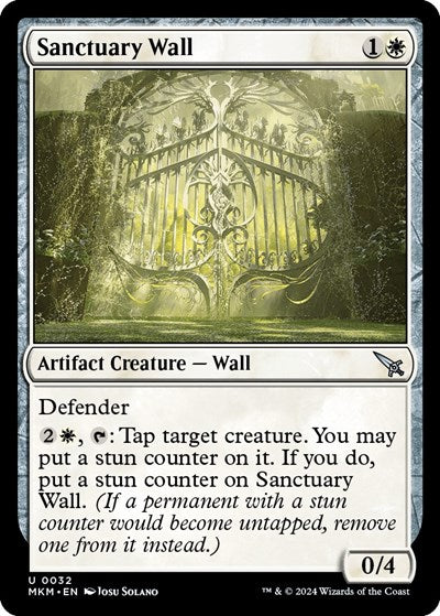Sanctuary Wall (Murders at Karlov Manor) Light Play Foil