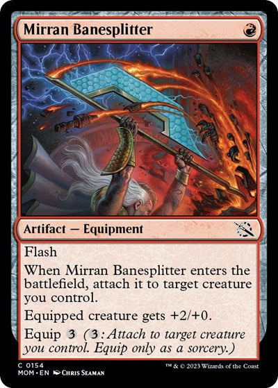 Mirran Banesplitter (March of the Machine) Near Mint Foil