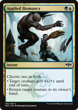 Applied Biomancy (Ravnica Allegiance) Light Play Foil