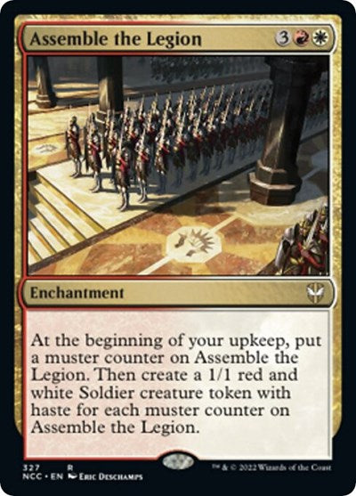 Assemble the Legion (Commander: Streets of New Capenna) Light Play