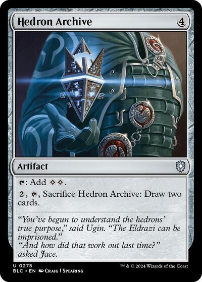 Hedron Archive (Commander: Bloomburrow) Light Play