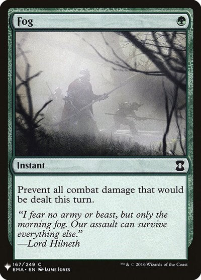 Fog (Mystery Booster) Light Play