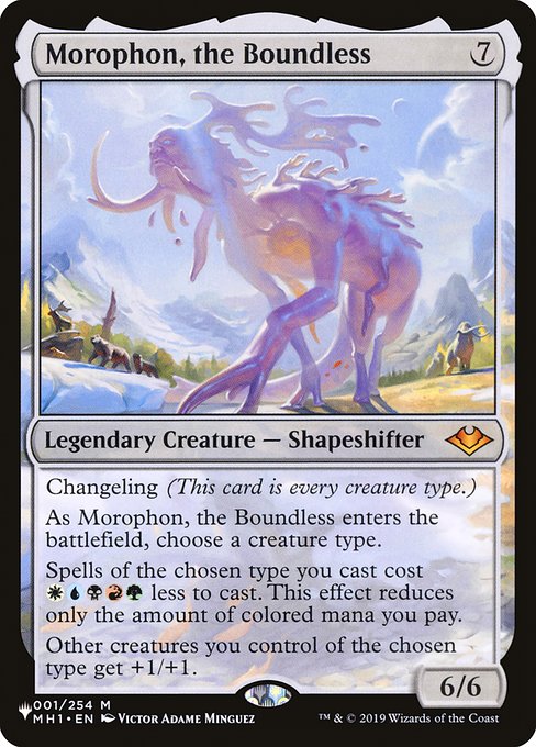 Morophon, the Boundless (The List) Light Play