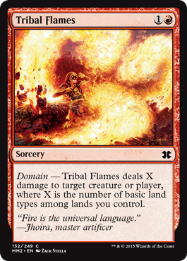 Tribal Flames (Modern Masters 2015) Light Play Foil