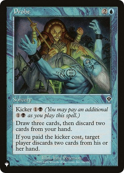 Probe (The List) Near Mint