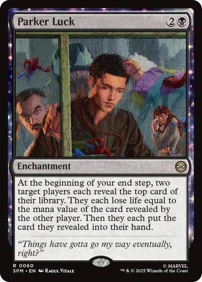 Parker Luck (Marvel's Spider-Man) Near Mint Foil