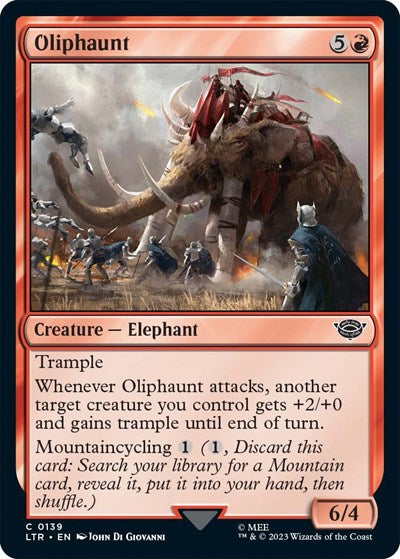 Oliphaunt (Universes Beyond: The Lord of the Rings: Tales of Middle-earth) Light Play