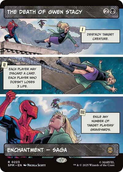 The Death of Gwen Stacy (Borderless) (Marvel's Spider-Man) Near Mint